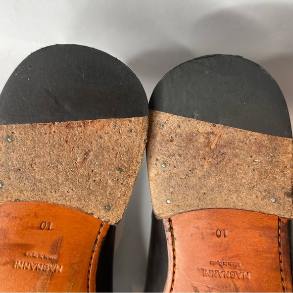 Magnanni Marco Single Monk Strap Dress Shoes Size 10 - Picture 11 of 13